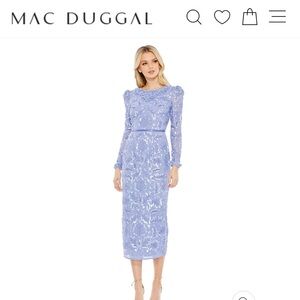 NWT size 10 Mac Duggal dress
